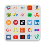 Logo of Social media browser android Application 